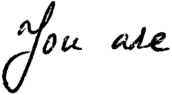 Vous êtes